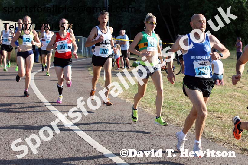 Veteran and womens 2018 Sunderland 5k Road Races, Silksworth, Sunderland. Photo: David T. Hewitson/Sports for All Pics
